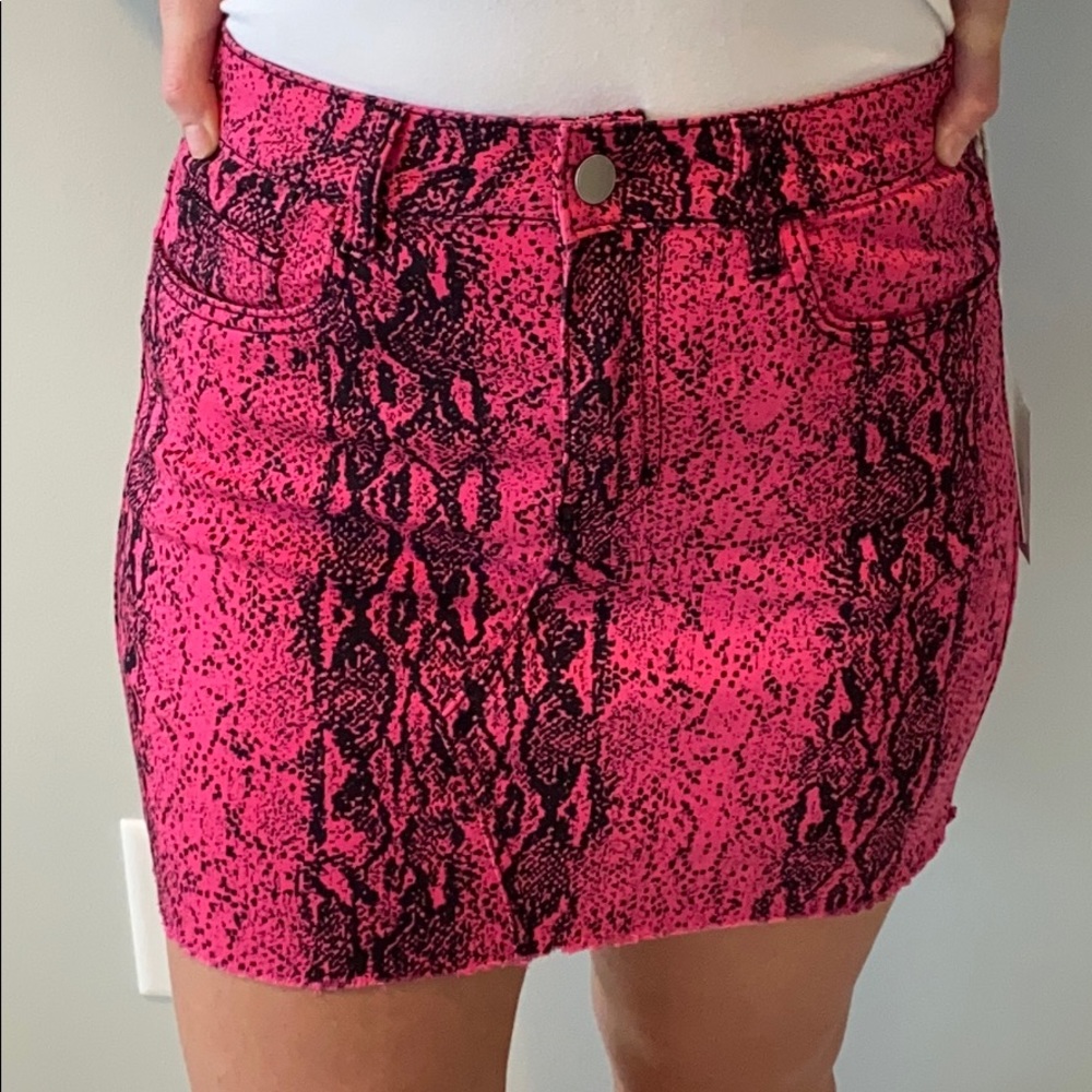 Denim skirt